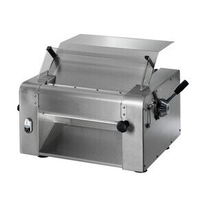 Teig-Ausrollmaschine
 für Pizza- und Nudelteig 320 mm Cookmax black
