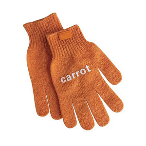 Gemüseputzhandschuh orange Contacto