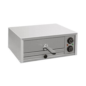 Mini-Pizzaofen mit 1 Etage
 53 x 43 x 20 230V / 1,75kW Cookmax orange
