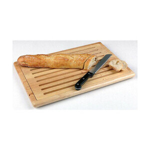 Brotschneidebrett 53 x 32,5 cm Naturholz massiv Assheuer & Pott