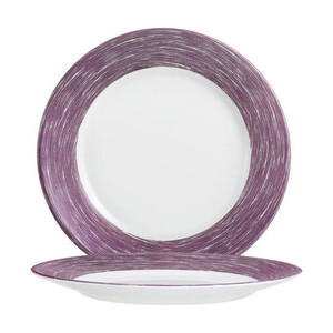 Teller flach 23,5cm Restaurant Brush purple Arcoroc