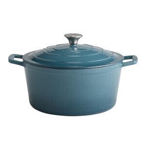 Kochtopf mit Deckel 5 STARS Ø 28 cm, H: 13 cm, 6 Liter türkis Assheuer & Pott