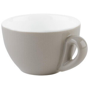 Kaffeetasse SNUG Ø 9,5 cm, H: 6 cm, 200 ml taupe Assheuer & Pott