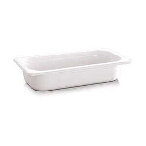 GN 1/3 Behälter 2 ltr. Eco Line 32,5 x 17,5 cm, H: 6,5 cm weiss Assheuer & Pott