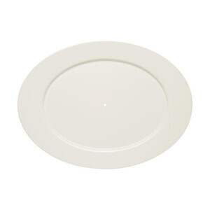 Etageren-Platte oval Fahne 38 cm Purity weiss Bauscher