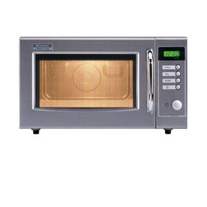 Mikrowellengerät Sharp R-15AM   1000W mechanisch Cookmax black