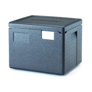 Wärmebox Top-Lader für GN 1/2-200 mm schwarz Cookmax silver