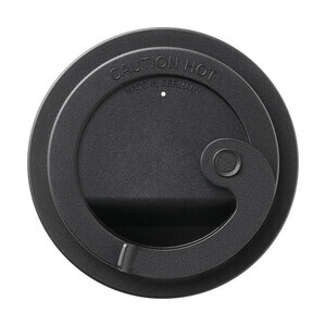 Deckel schwarz hoch Ø 10 cm Coffee2Go Bauscher