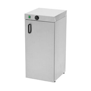 Tellerwärmeschrank  Maße:40x46x87cm  230 V / 0,75 kW Cookmax black
