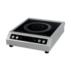 Induktions-Kochfläche 3,5 kW
 Schott-Ceran-Glas / 340 x 410 x 105 mm Cookmax orange
