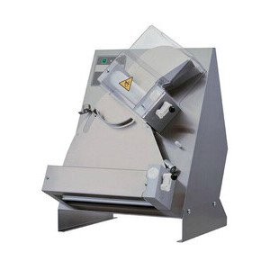 Teig-Ausrollmaschine f. runde Pizzen
 bis Ø 40 cm Cookmax black