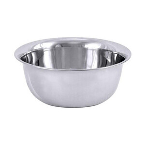 Schüssel Edelstahl 16 cm bauchige Form Höhe 6 cm Contacto