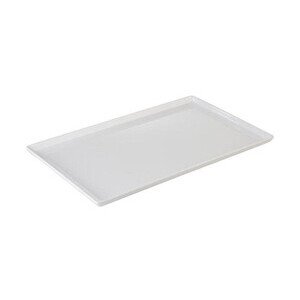 53x32,5cm Tablett GN1/1 3cm hoch  FLOAT Melamin weiss Assheuer & Pott