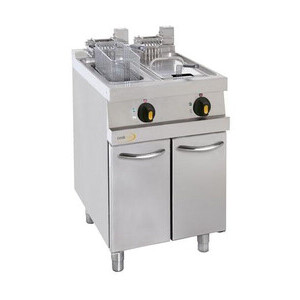 Elektro-Fritteuse 2 x 10 Liter 400 V 18 kW 700er Serie Cookmax