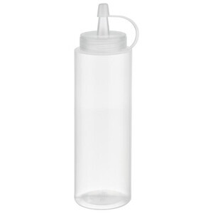 Quetschflasche 0,26ltr. 6er Set H. 18 cm transparent Assheuer & Pott