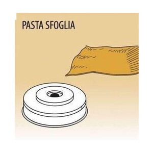 Matrize Pasta Sfoglia für Nudelmaschine 516002 und 516003 Cookmax black