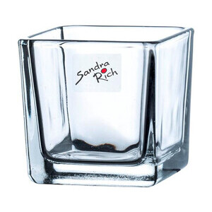 Glas 6x6cm Cube Glas 