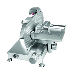 Aufschnittmaschine Senkrechtschneider  Messer Ø250mm 230V / 0,26kW Cookmax black