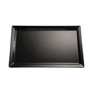 GN 1/4 Tablett Pure schwarz 26,5 x 16,2 cm, H: 3 cm Assheuer & Pott