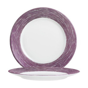 Teller flach 25,4cm Restaurant Brush purple Arcoroc