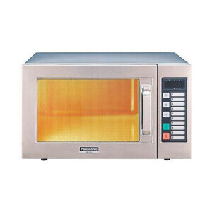 Mikrowellengerät Panasonic NE 1037  Leistung 1000 WATT Cookmax silver