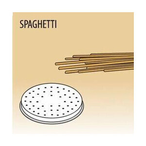 Matrize Spaghetti für Nudelmaschine 516002 und 516003 Cookmax black