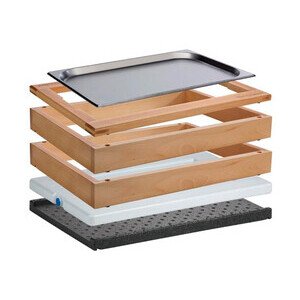 Modul ICE Wood 13cm Buche natur lackiert 