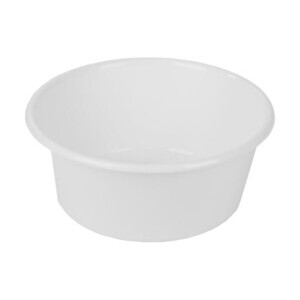 Schüssel 0,75l weiss Polypropylen Ø 16 cm -spülmaschinengeeignet- 