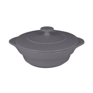 Cocotte rund m.D. 0,216ltr. Fusion Chefs Fusion grau RAK