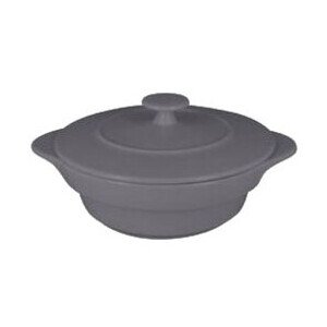 Cocotte rund m.D. 0,216ltr. Fusion Chefs Fusion grau RAK