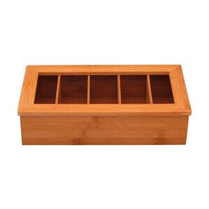 Teebox mit 10-fach Einteilung 36x20,5cm 