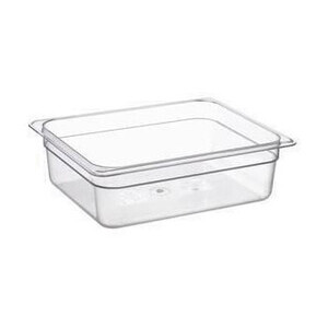 Behälter KU GN 1/2-100 26,5 x 32,5 x 10 cm Polycarbonat Cookmax black