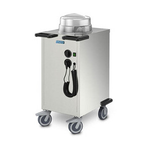 Tellerstapler beheizt Teller Ø 270 - 330 
B 710 x T 529 x H 1073 mm Cookmax silver