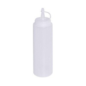 Quetschflasche 0,25 l Neutral Weiss 19cm Hoch Contacto