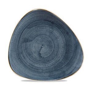 Teller dreieck 31 cm Stonecast  Blueberry Churchill