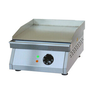 Elektro-Grillplatte glatt  400 x 500 x 200 mm 3 kW 230 V Cookmax