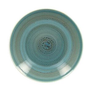 Teller tief 26cm coup Fusion Twirl lagoon blau RAK