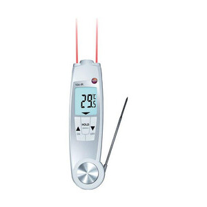 Thermometer testo 104-IR klapp- bar Infrarot / Einstechthermometer Testo