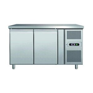 Kühltisch GN1/1 mit 2 Türen 1360 x 700 x 850 mm  230 V / 0,350 kW Cookmax Start