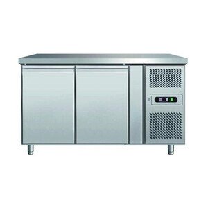 Kühltisch GN1/1 mit 2 Türen  1360 x 700 x 850 mm  230 V / 0,350 kW Cookmax Start