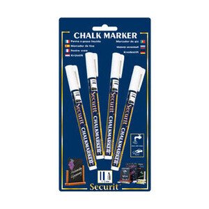 Kreidemarker Stärke 1-2mm  4er 