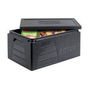 Thermobox  59,5x35,9x29cm   42L schwarz Boxer 1/1 GN 