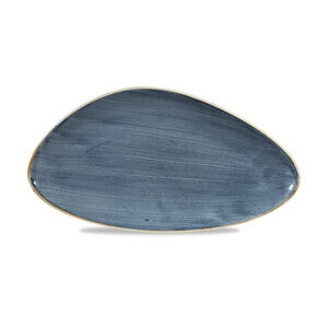 Chefs Platte dreieckig 35,5x18,8cm Stonecast Blueberry Churchill