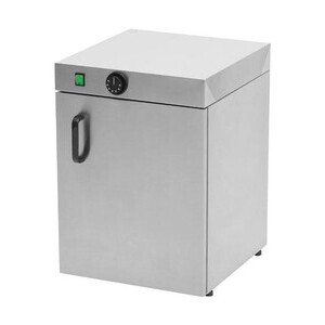 Tellerwärmeschrank für 30 Teller Ø 35cm 
Maße: 40x46x57cm Cookmax black