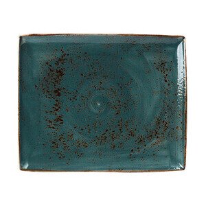 Platte rechteckig  33 x 27cm 1130 Craft Blue Steelite