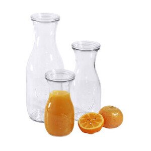 Saftflasche aus Glas 1/4 l Karton mit 6 Flaschen Contacto