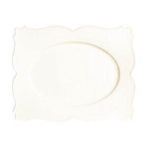 Platte rechteckig 42x32,5cm King Ivoris White Gold King RAK