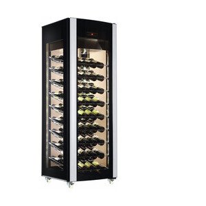 Weinkühlschrank für 81 Flaschen Cookmax black