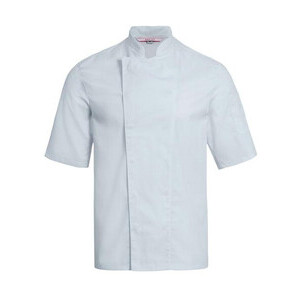 Herren-Kochjacke Gr.M weiss Cuisine Basic 65%PES 35%CO Greiff since 1902