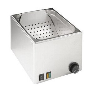 Frittenwanne, elektro, 1 GN 1/2
 27 x 33 x 22 cm  230V / 0,35kW Cookmax black